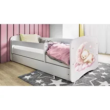 raumhirsch furniture Kinderbett 80 x 180 cm Holzwerkstoff weiß