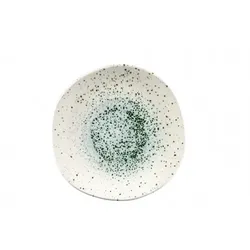 Churchill 12 x Teller organic 26,4cm MINERAL green