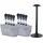 Siena Garden Zubehör-Set für Schutzhüllen 23,5 cm x 23,5 cm x 26,5 cm Hellgrau