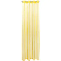 BestLivings Ösenschal Noella Transparent 140x145cm, Farbe: gelb - lemongelb,