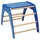Erzi Trapezbock, L, LxBxH 79,3x60,8x58,5 cm - Blau
