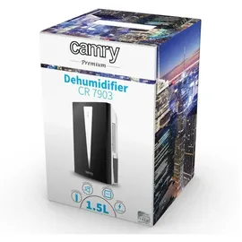 Camry CR 7903 Luftentfeuchter 1,5 l 100 W Schwarz/Weiß