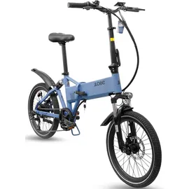 Llobe E-Bike Faltrad City III 20 Zoll RH 37cm 7-Gang 374 Wh blau