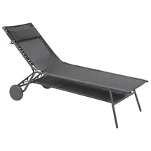 Lafuma Miami II Sonnenliege 80 x 0 x 0 cm Grau