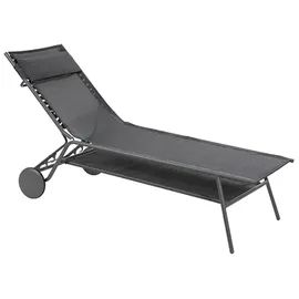 Lafuma Miami II Sonnenliege 80 x 0 x 0 cm Grau