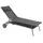 Lafuma Miami II Sonnenliege 80 x 0 x 0 cm Grau