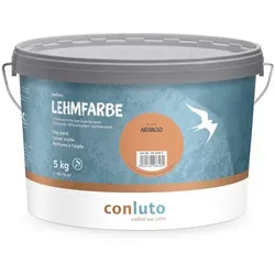 conluto Lehmfarbe Arancio - 5 kg Eimer