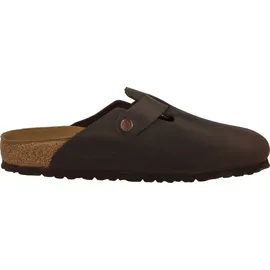 Birkenstock Boston Nubukleder geölt schmal habana 42