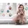 KOMAR Fensterbild Fenstersticker - Frozen Royal 30 x 30 cm 2 Bogen