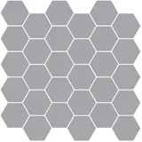 vidaXL Sechseckige Fliese Grau 30 x 30 cm 10 St.