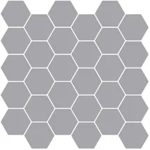 vidaXL Sechseckige Fliese Grau 30 x 30 cm 10 St.