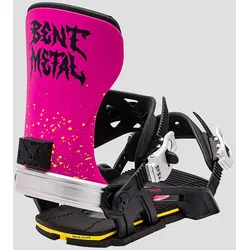 Bent Metal Transfer 2024 Snowboard-Bindung black / pink Gr. L