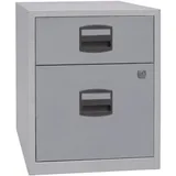 BISLEY Home PFA Rollcontainer 41,3 x 40,0 x 52,8 cm silber