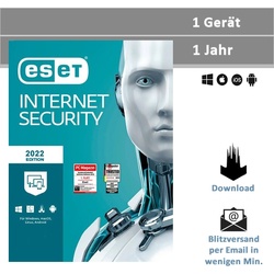 ESET Internet Security, 1 Gerät - 1 Jahr, Download