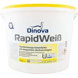 Dinova Rapidweiß 12,5L weiss, Hochleistungs Wandfarbe, Dispersionsfarbe