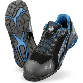 Puma Safety Rio Black Low Gr.43 Veloursleder Aluminiumkappe