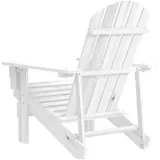 vidaXL Gartenstuhl 70,5 x 96 x 92 cm weiß