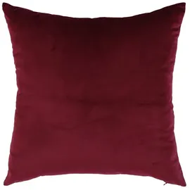 eglo living Kissenbezug Chevery 50 x 50 cm Rot