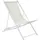 Beliani Locri II Liegestuhl 100 x 0 x 0 cm hellbeige