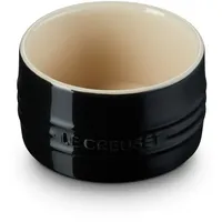 Le Creuset Förmchen Schwarz glänzend,