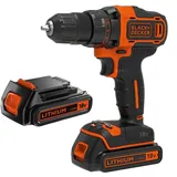 Black & Decker BDCDD186B inkl. 2 x 1,5 Ah