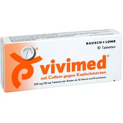Vivimed mit Coffein gegen Kopfschmerzen