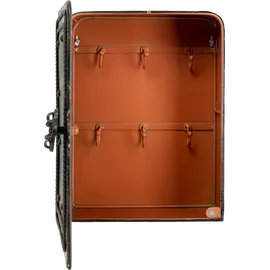 Kare Schlüsselkasten Safe (31 x 24 x 13 cm) Schwarz/Weiß
