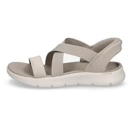 SKECHERS Go Walk Flex Sandal-Glimmer Damen Grau 36