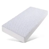 Matratzenschutzbezug Tindy, Auflage 90x200 cm, 140x200 cm und weiteren Größen,wasserdicht my home, (Inkontinenz), Allergiker geeignet (Hausstauballergiker), atmungsaktiv weiß 160 cm x 200 cm x 25 cm