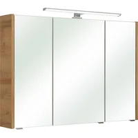 Saphir Spiegelschrank »Quickset 362 Badschrank, 3 Spiegeltüren, 6 Einlegeböden,