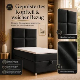 Best For Home Trinity K2 70 x 200 cm Schwarz