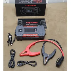 Lokithor J401X Jumpstarter Booster Starthilfe 12V 2500A - Start bis -40C°