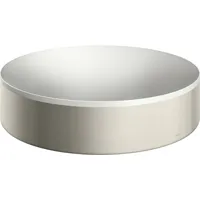 Hansgrohe Aufsatzwaschtisch Axor Suite 400mm, Edelstahl-Optik, Aufsatzbecken, weiß