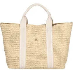 Tommy Hilfiger Shopper TH Spring Logo Tote sugarcane