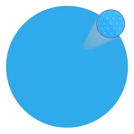 vidaXL Poolabdeckung Blau 5,27 m