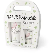 La Vida Kosmetik-Geschenkset für "Glück für Dich", Duschgel Handcreme, Naturkosmetik. Geschenkset Naturkosmetik für Dich