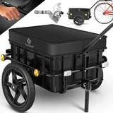 Kesser Fahrradlastenanhänger schwarz