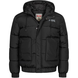 Lonsdale Herren Winterjacke mit Kapuze normale Passform DOLLAGH