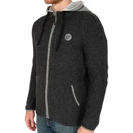 Spieth & Wensky Strickjacke ECHO in dunkelgrau | Gr.: 4XL