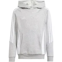 Adidas Tiro 24 Sweat Hoodie Kinder - medium grey heather/white 140