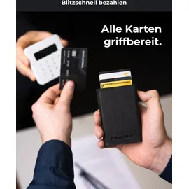 gentlemen's hd Gentlemen's Cardholder Portemonnaie schwarz