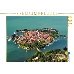 CALVENDO Puzzle Lindau - Juwel am Bodensee | 1000 Teile Lege-Größe 64x48cm Foto-Puzzle für glückliche Stunden