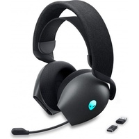 Alienware Dual Mode Wireless Gaming Headset - AW720H (Dark Side of the Moon), Gaming Headset, Schwarz