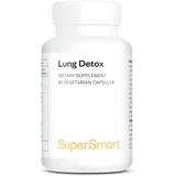 Supersmart - Lung Detox - Natürliche Formel mit Quercetin, Bromelain & Kurkuma-Curcumin | Nicht GVO & Glutenfrei - 60 vegetarische Kapseln