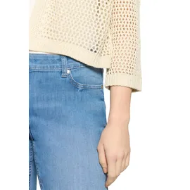 Betty Barclay Strickjacke mit Lochmuster Beige 46