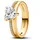 Pandora Doppelband Herz Ring 163100C01 Damenring