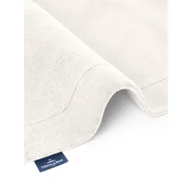 Villeroy & Boch Teppich VILLEROY & BOCH "Wollteppich Kivi", weiß (natur creme), B:120cm H:17mm L:180cm, Nylon, Wolle, Teppiche, Teppich, Handgewebt, Wolle, Bordüre, Einfarbig, Läufer, Wohnzimmer, Modern