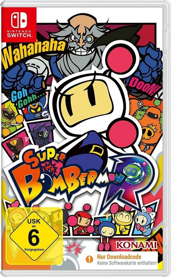 Preisvergleich Produktbild Super Bomberman R (Download Code in Box) Nintendo Switch