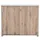 MÖBELPARTNER Serie 400 Aktenschrank 100,1 x 41,0 x 83,6 cm braun