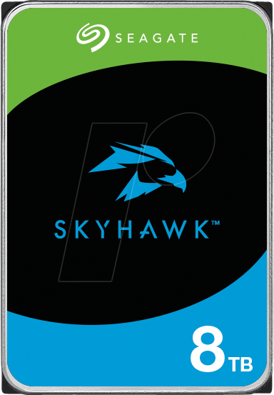 ST8000VX010 - 8TB Festplatte Seagate SkyHawk - Video